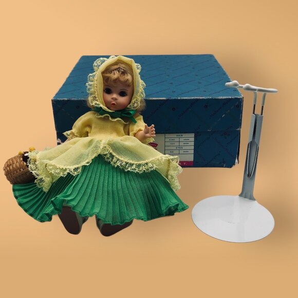 Madame Alexander 8" Doll Daffy Down Dilly Storyland Collection Yellow Green - Picture 10 of 10